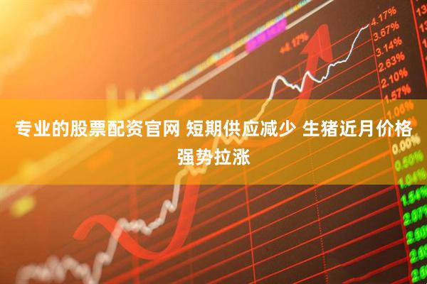 专业的股票配资官网 短期供应减少 生猪近月价格强势拉涨